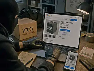 Stolen VT007 sold on eBay